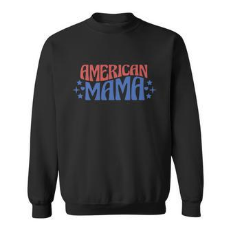 American Mama 4Th Of July V2 Sweatshirt - Monsterry UK