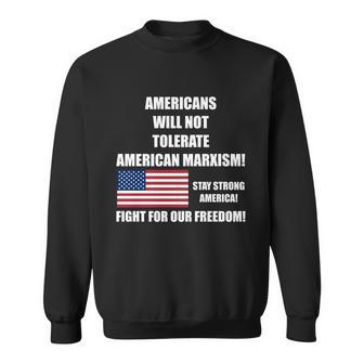 American Marxism Fight Against Sweatshirt - Monsterry