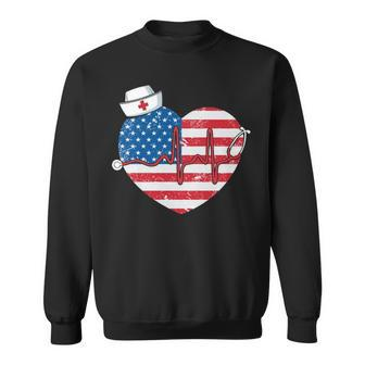 American Nurse V2 Sweatshirt - Monsterry