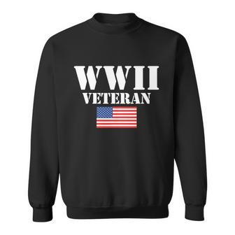 American Patriot Wwii Veteran Military World War 2 Veteran Graphic Design Printed Casual Daily Basic Sweatshirt - Thegiftio UK