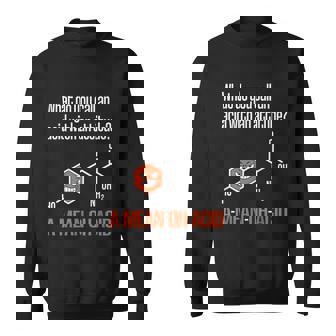 Amino Acid Funny Chemistry Humor Science Teacher Pun Sweatshirt - Thegiftio