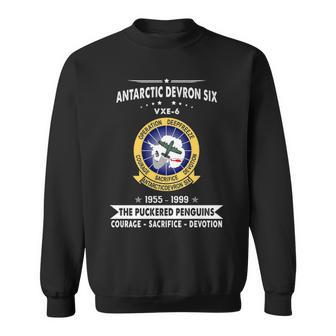 Antarctic Devron Six Vxe 6 Antarctic Development Squadron Sweatshirt - Monsterry AU