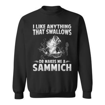 Anything That Swallows Sweatshirt - Seseable