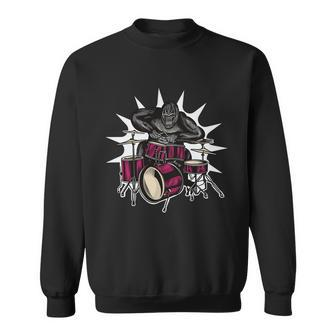 Ape Drummer Sweatshirt - Monsterry