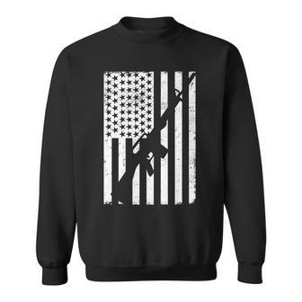 Ar-15 Gun Vintage American Flag Tshirt Sweatshirt - Monsterry