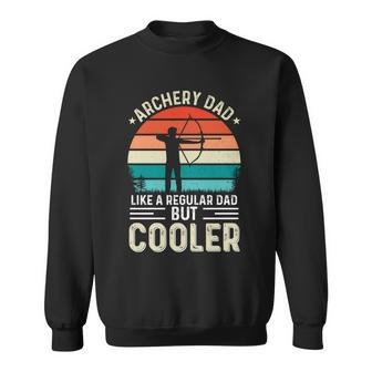 Archery Dad Gift For Dad Fathers Day Graphic Design Printed Casual Daily Basic Sweatshirt - Thegiftio UK