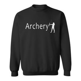 Archery Graphic Design Printed Casual Daily Basic Sweatshirt