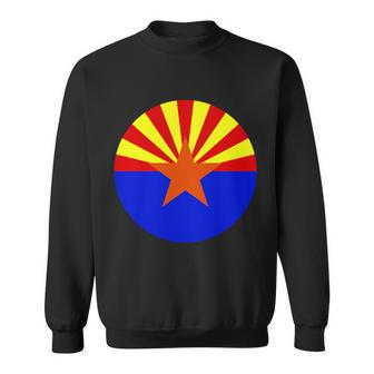 Arizona Circle Flag Sweatshirt - Monsterry CA