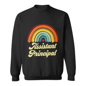 Assistant Principal Vintage Retro Funny Birthday Coworker Cool Gift Graphic Design Printed Casual Daily Basic Sweatshirt - Thegiftio UK