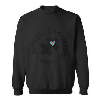 Autism Accpet Understand Love Autism Awareness Tshirt Sweatshirt - Monsterry DE