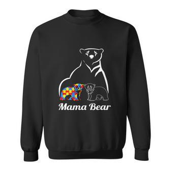  Autism Awareness Mama Bear Sweatshirt - Monsterry