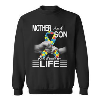 Autism Mother And Son Best Friends For Life Sweatshirt - Monsterry