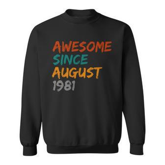 Awesome Since August V12 Sweatshirt - Monsterry UK