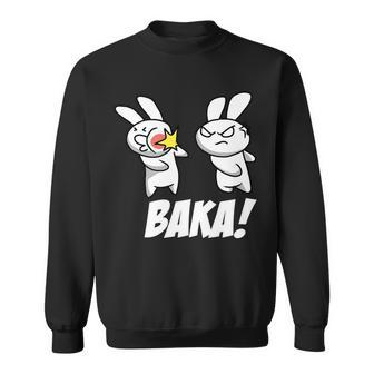 Baka Rabbit Slap Funny Anime Tshirt Sweatshirt - Monsterry