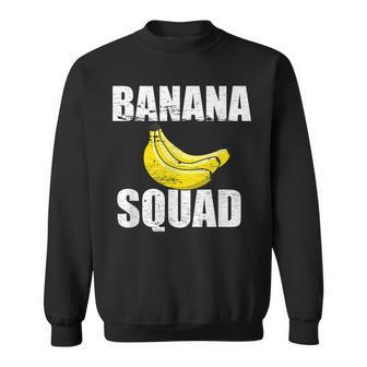 Banana Squad Funny Bananas Lover Kids Men Women Sweatshirt - Seseable