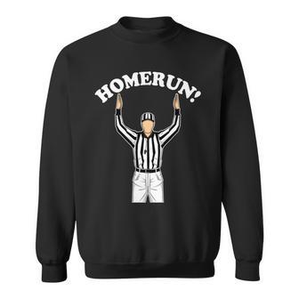 Baseball Homerun Football Referee Funny Tshirt Sweatshirt - Monsterry CA