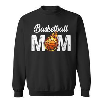 Basketball Mom Mothers Day Love Mom Lover Mothers Sweatshirt - Thegiftio UK