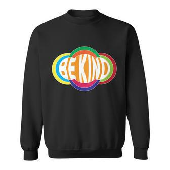 Be Kind 70S Retro Logo Tribute Sweatshirt - Monsterry UK