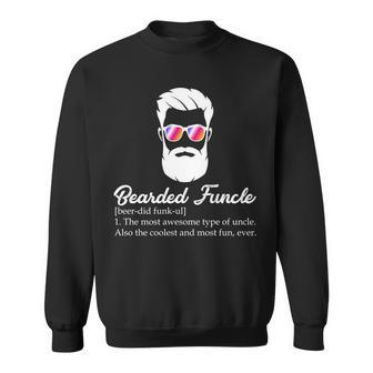 Bearded Funcle Definition Tshirt Sweatshirt - Monsterry CA