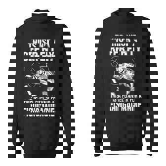 Beer Belly - Fuel Tank For A Fishing Machine Sweatshirt | Seseable UK