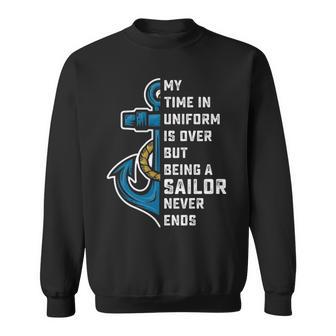 Being A Sailor Never End Sweatshirt - Monsterry AU