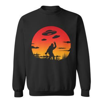 Believe Bigfoot Ufo Tshirt Sweatshirt - Monsterry AU