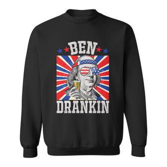 Ben Drankin 4Th Of July Patriotic America Sweatshirt - Monsterry AU