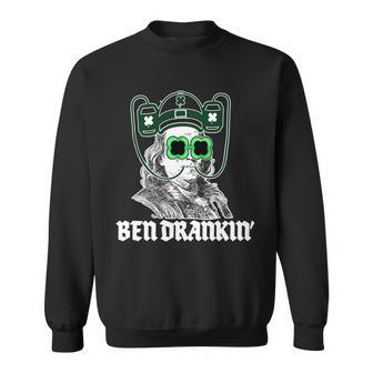 Ben Drankin Benjamin Franklin St Patricks Day Sweatshirt - Monsterry