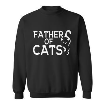 Best Cat Dad Ever Shirt Fathers Day Gifts From Son Daughter Sweatshirt - Thegiftio UK