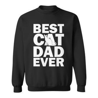 Best Cat Dad Ever Tshirt Sweatshirt - Monsterry