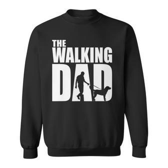 Best Funny Gift For Fathers Day 2022 The Walking Dad Sweatshirt | Mazezy