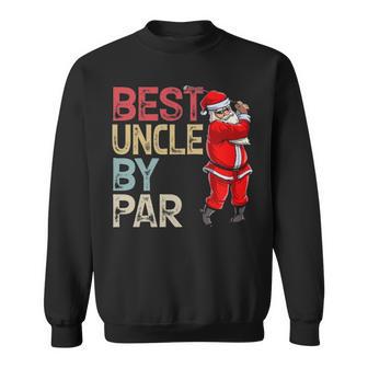 Best Uncle By Par Golf Christmas Gift Sweatshirt - Thegiftio