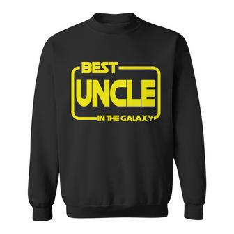 Best Uncle In The Galaxy Funny Sweatshirt - Thegiftio
