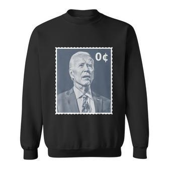 Biden Zero Cents Stamp Shirt 0 President Biden No Cents Tshirt Sweatshirt - Monsterry