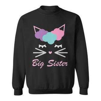 Big Sister Cute Cat Tshirt Sweatshirt - Monsterry AU