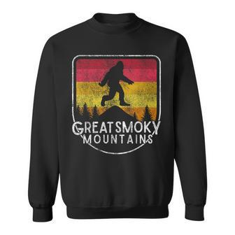 Bigfoot Sasquatch Great Smoky Mountains National Park Gift Sweatshirt - Thegiftio UK