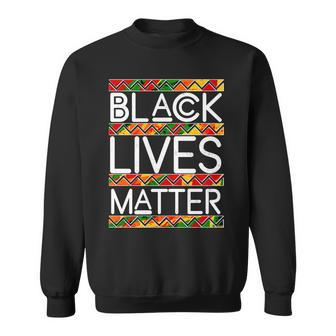 Black Lives Matter Traditional Colors Tshirt Sweatshirt - Monsterry