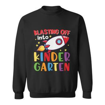 Blasting Off Into Pre Kindergarten Space Graphic Tees For Kids Sweatshirt - Monsterry DE