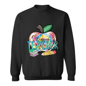 Blessed Teacher Graphic Shirt For Teacher Male Female Unisex Sweatshirt - Monsterry CA