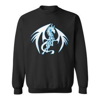 Blue Ice Dragon Kids Halloween Team Undead Sweatshirt - Seseable