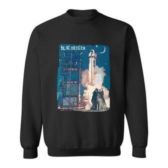 Blue Origin Space Launch Tshirt Sweatshirt - Monsterry