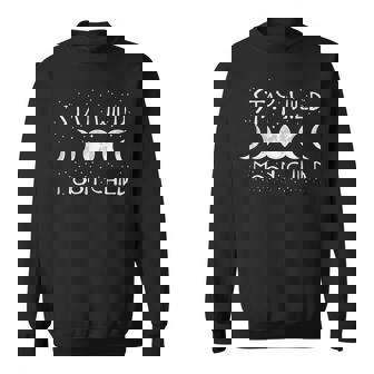 Boho Hippie Wiccan Wicca Moon Phases Stay Wild Moon Child Sweatshirt - Seseable