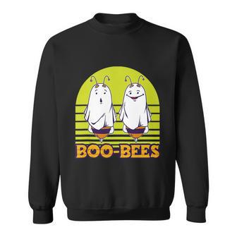 Boo Bees Ghoul Ghost Halloween Candy Full Moon Soul Spooky Men Women Sweatshirt Graphic Print Unisex - Thegiftio UK