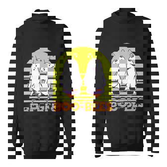 Boo Bees Ghoul Ghost Halloween Candy Full Moon Soul Spooky Men Women Sweatshirt Graphic Print Unisex - Thegiftio