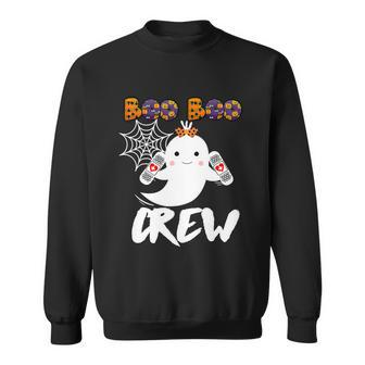 Boo Boo Crew Nurse Funny Cute Halloween Sweatshirt - Thegiftio UK