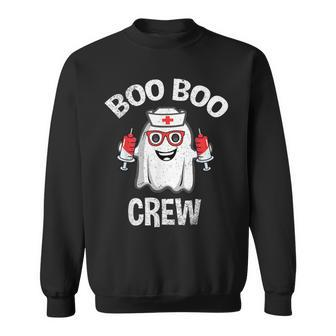 Boo Boo Crew Nurse Halloween Costume For Womens Sweatshirt - Seseable
