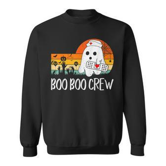 Boo Boo Crew Nurse Halloween Nurse For Women Sweatshirt - Seseable
