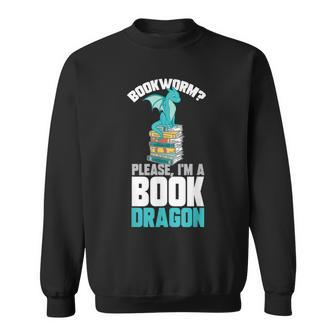 Bookworm Book Reading Library Literature Book Nerd Sweatshirt - Thegiftio UK