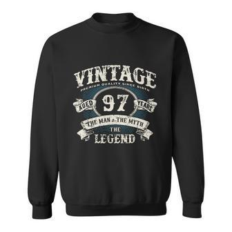 Born In 1925 Vintage Classic Dude 97Th Years Old Birthday Sweatshirt - Thegiftio UK