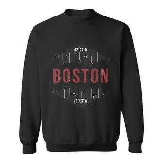 Boston Skyline V2 Sweatshirt - Monsterry UK